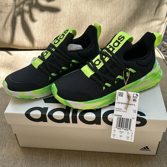 adidas Other - Adidas Lite Racer Adapt 5.0 Sneakers kids size 13k